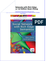 Textbook Social Networks With Rich Edge Semantics 1St Edition Quan Zheng Ebook All Chapter PDF