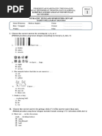 Soal STS Bahasa Inggris Kelas 1