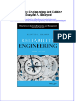 Full Chapter Reliability Engineering 3Rd Edition Elsayed A Elsayed PDF