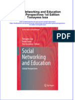 PDF Social Networking and Education Global Perspectives 1St Edition Tomayess Issa Ebook Full Chapter