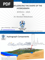 4hyd211 - Hydrograph Factors