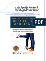 Textbook The Abc S of A Beautiful Marriage A Guide To Loving Your Spouse Above Your Marital Struggles Toyin Abiola Ebook All Chapter PDF