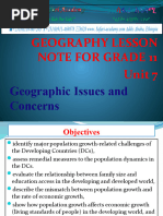 Geography Lesson Note For Grade 11