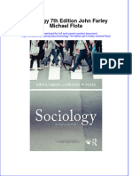 Full Chapter Sociology 7Th Edition John Farley Michael Flota PDF