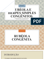 Rubéola e Herpes Simples Congênitos