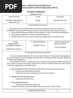 Yes o Activity Proposal - 1