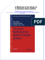 PDF Structural Methods in The Study of Complex Systems Elena Zattoni Ebook Full Chapter