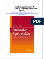 PDF Sustainable Agrochemistry A Compendium of Technologies Silvio Vaz JR Ebook Full Chapter