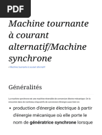 Machine Tournante À Courant Alternatif - Machine Synchrone - Wikiversité