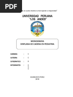 Monografia Displasia de Cadera