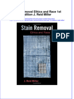 Textbook Stain Removal Ethics and Race 1St Edition J Reid Miller Ebook All Chapter PDF