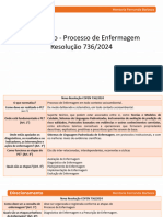 Aula Direcionamento - Resolução 736 de 2024 - Processo de Enfermagem