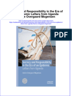 Full Chapter Secrecy and Responsibility in The Era of An Epidemic Letters From Uganda Hanne Overgaard Mogensen PDF