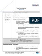 Lesson Plan Four Areas of Development Infancy To Toddler - 0 - 0 - 0