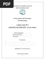 Compte Rendu TP2 Loi de Charles 2023