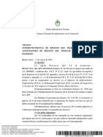 Fallo Sobre Confirmacion de Sancion Impuesta A La ART Que No Declaró La Enfermedad Profesiona