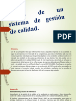 Diseño de Un Sistema de Gestión de Calidad