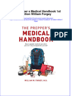 PDF The Prepper S Medical Handbook 1St Edition William Forgey Ebook Full Chapter