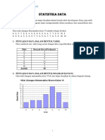 Statistika (Penyajian Data, Modus, Rata-Rata)