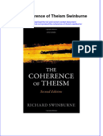 Textbook The Coherence of Theism Swinburne Ebook All Chapter PDF