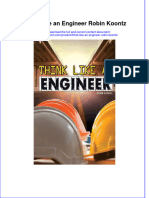 Textbook Think Like An Engineer Robin Koontz Ebook All Chapter PDF