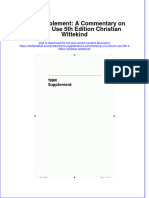 PDF TNM Supplement A Commentary On Uniform Use 5Th Edition Christian Wittekind Ebook Full Chapter