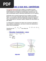 Cuádricas y Sus Ecs