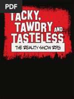 Tacky Tawdry and Tasteless The Reality Show RPG