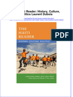 PDF The Haiti Reader History Culture Politics Laurent Dubois Ebook Full Chapter