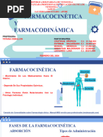 FARMACOCINETICA y FARMACODINAMICA