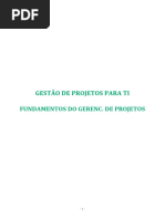 1 Gerenciamento de Projetos