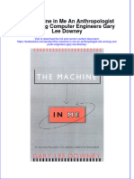 Textbook The Machine in Me An Anthropologist Sits Among Computer Engineers Gary Lee Downey Ebook All Chapter PDF