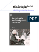 PDF Unstaging War Confronting Conflict and Peace Tony Fry Ebook Full Chapter