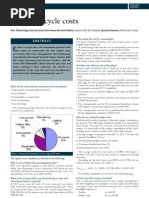 Crane Life Cycle Costs