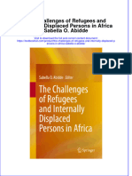 Full Chapter The Challenges of Refugees and Internally Displaced Persons in Africa Sabella O Abidde PDF