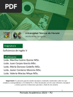 Compendio Suficiencia 5 - Unit 4