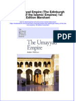 Full Chapter The Umayyad Empire The Edinburgh History of The Islamic Empires 1St Edition Marsham PDF