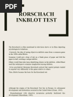 Rorschach Inkblot Test