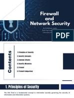 Firewalls and Network Security