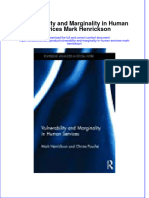 PDF Vulnerability and Marginality in Human Services Mark Henrickson Ebook Full Chapter