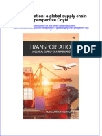 PDF Transportation A Global Supply Chain Perspective Coyle Ebook Full Chapter