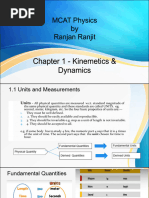 Chapter 1 - Kinematics & Dynamics