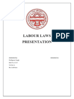 Labour Laws Presentation