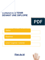 CONDUITE À TENIR DEVANT UNE DIPLOPIE