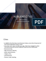 Week 10 - Sachs - Resilient Cities - Chapter 11