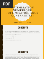 3 - Optimisation Sous Contraintes