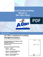 Internal Audit Training 19011 - 2018