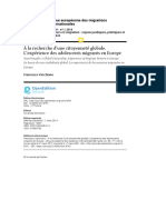 Vacchiano 2014 A La Recherche D'une Citoyennete Globale L'expérience Des Ado Migrants en Europe