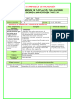 Ses-Viern-Comun-Usamos Los Signos de Puntuación para Escribir Acuerdos de Buena Convivencia Familiar