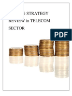 Pricing Strategy Review in Telecom Sector